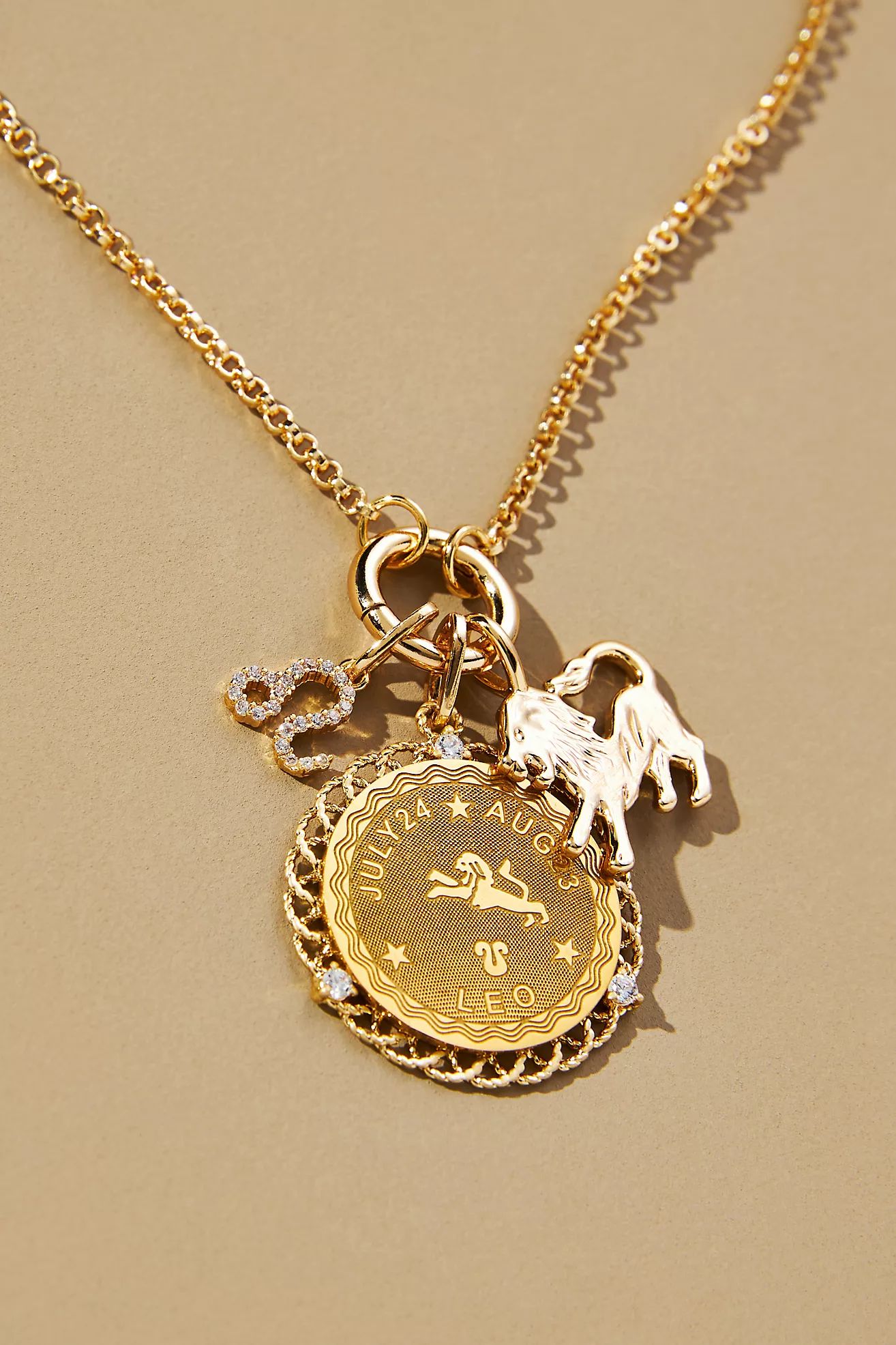 Zodiac Charm Necklace | Anthropologie (US)