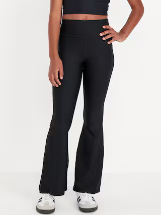High-Waisted PowerSoft Super Flare Leggings for Girls | Old Navy (US)