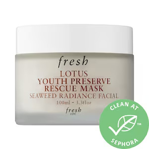 Lotus Youth Preserve Rescue Mask - Fresh | Sephora | Sephora (US)