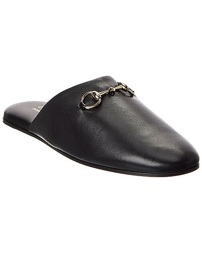 Horsebit Leather Mule | Gilt & Gilt City