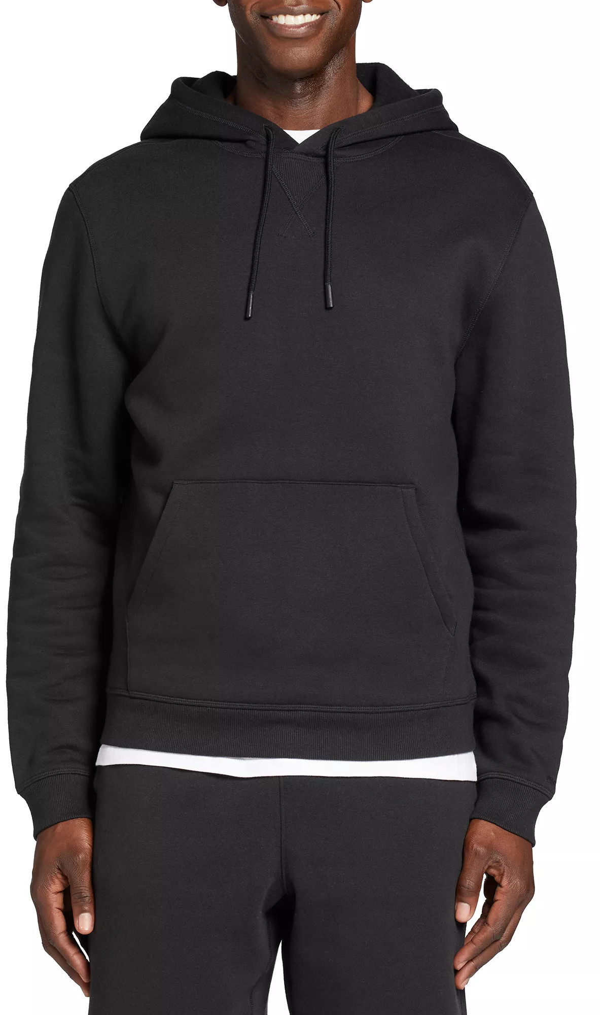 DSG Men's Fleece Hoodie, Small, Pure Black | DICK'S Sporting Goods