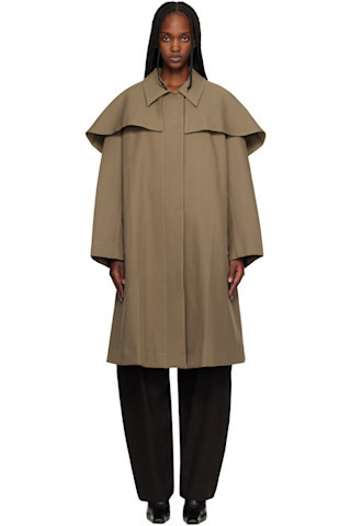 Beige Haver Trench Coat | SSENSE