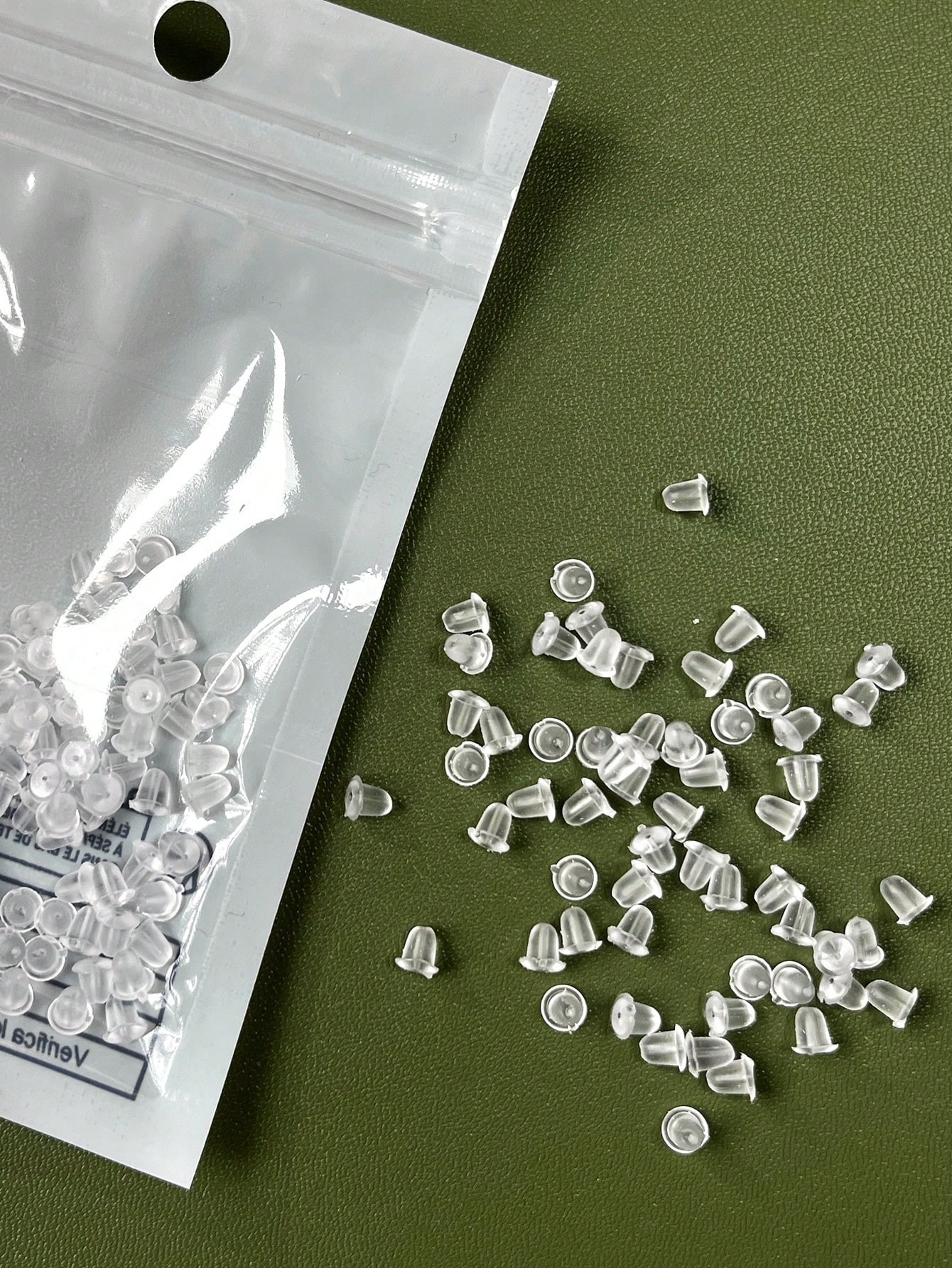 Trends100pcs Women's Clear Silicone Cylindrical Earplugs For Daily Wear | SHEIN