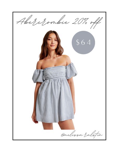 Almost everything 20% off at Abercrombie!! This romper dress is so stinking cute!!!

#LTKfindsunder100 #LTKstyletip #LTKsalealert