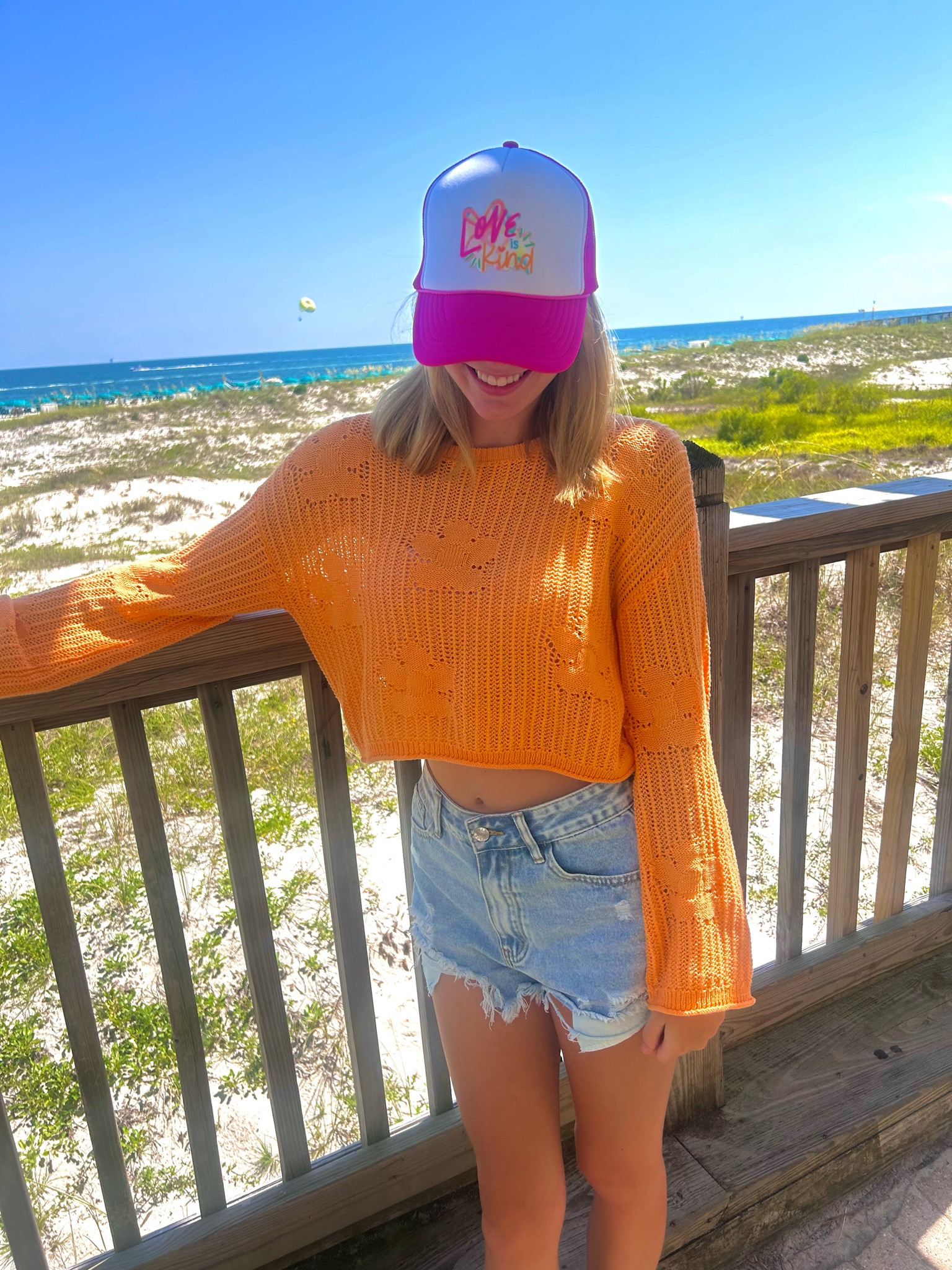hat is from a boutique can’t link top from tjmaxx but isn’t online brand is sincerely Jules. Size 26 in shorts! 