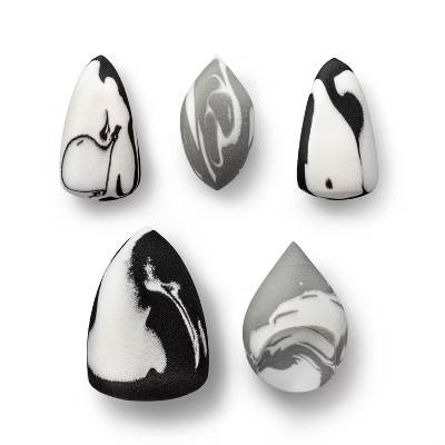 Sonia Kashuk™ Multisize Latex-Free Makeup Blender Sponge - Marble - 5pk | Target