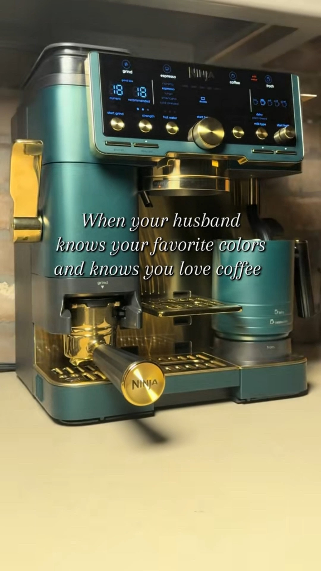 and you end up with the most beautiful coffee machine as your early Christmas present, but you also realize that you don’t know the first thing about REAL coffee.

Tell me all your tricks! #coffee 



#LTKHome #LTKmomlife