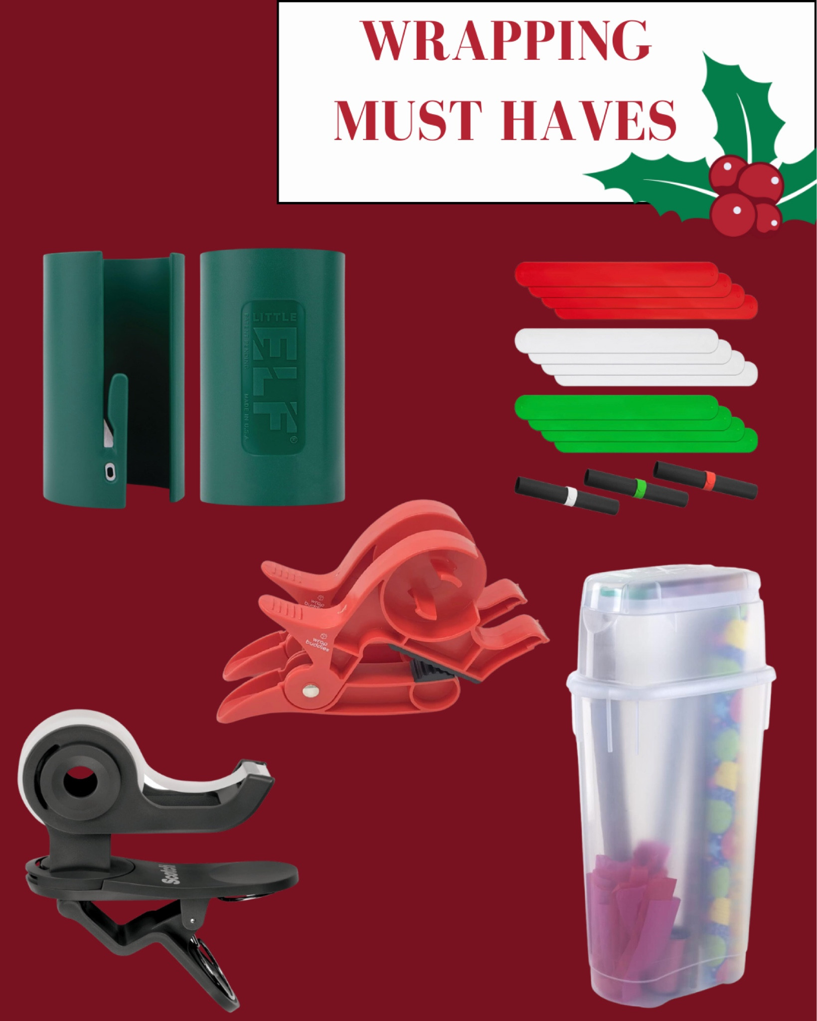 Wrapping ESSENTIALS that everyone needs this Christmas 🎄🎅🏻

#LTKSeasonal