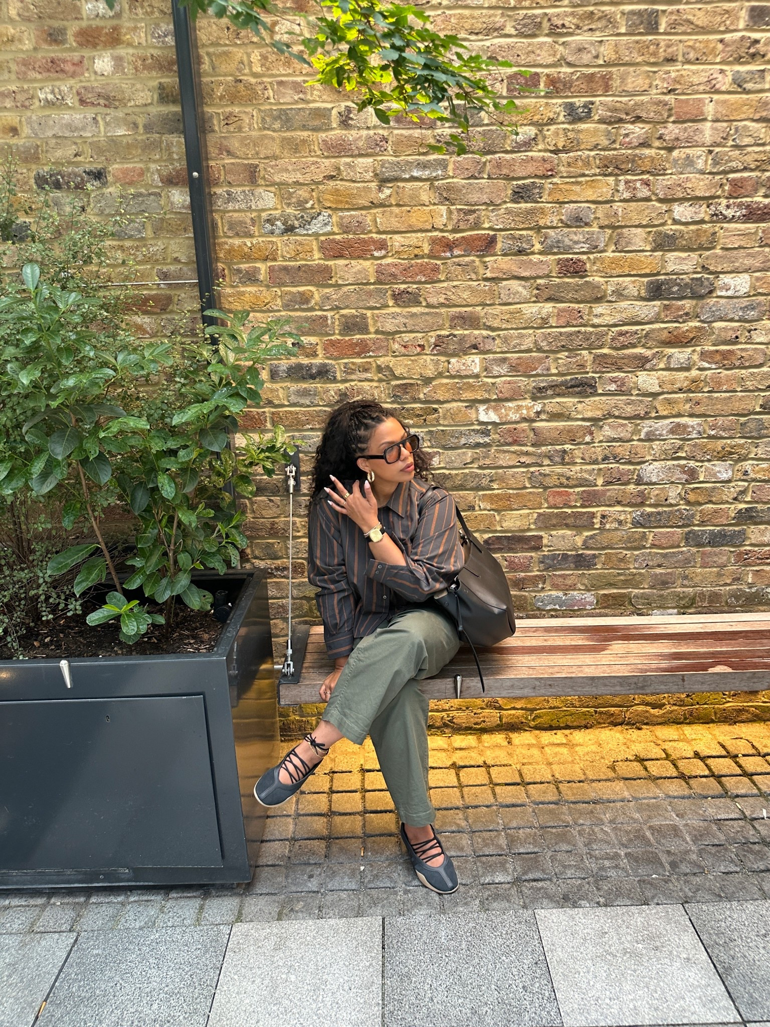 London outfit - JW Anderson x Uniqlo, Green trousers, Adidas

#LTKMidsize #LTKStyleTip #LTKSeasonal