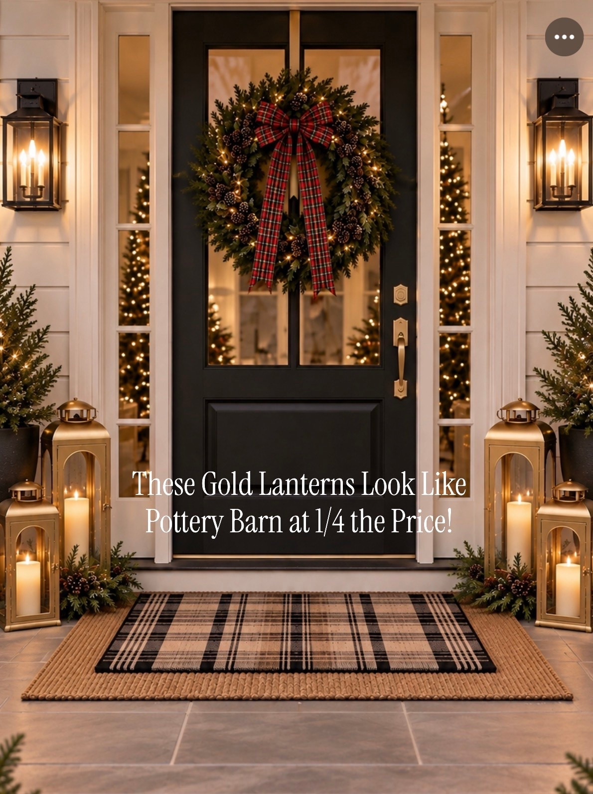 Looks like Pottery Barn, minus the price tag! You can grab all 4 for under $100!