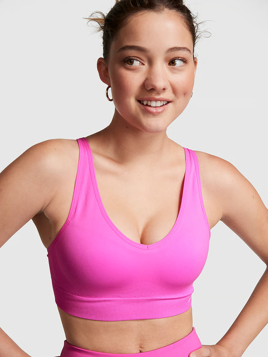 Seamless Air Medium-Impact Sports Bra | Victoria's Secret (US / CA )