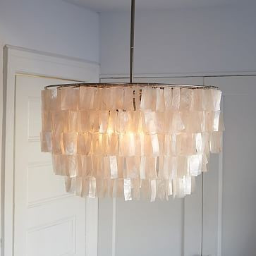 Capiz Round Chandelier | West Elm (US)