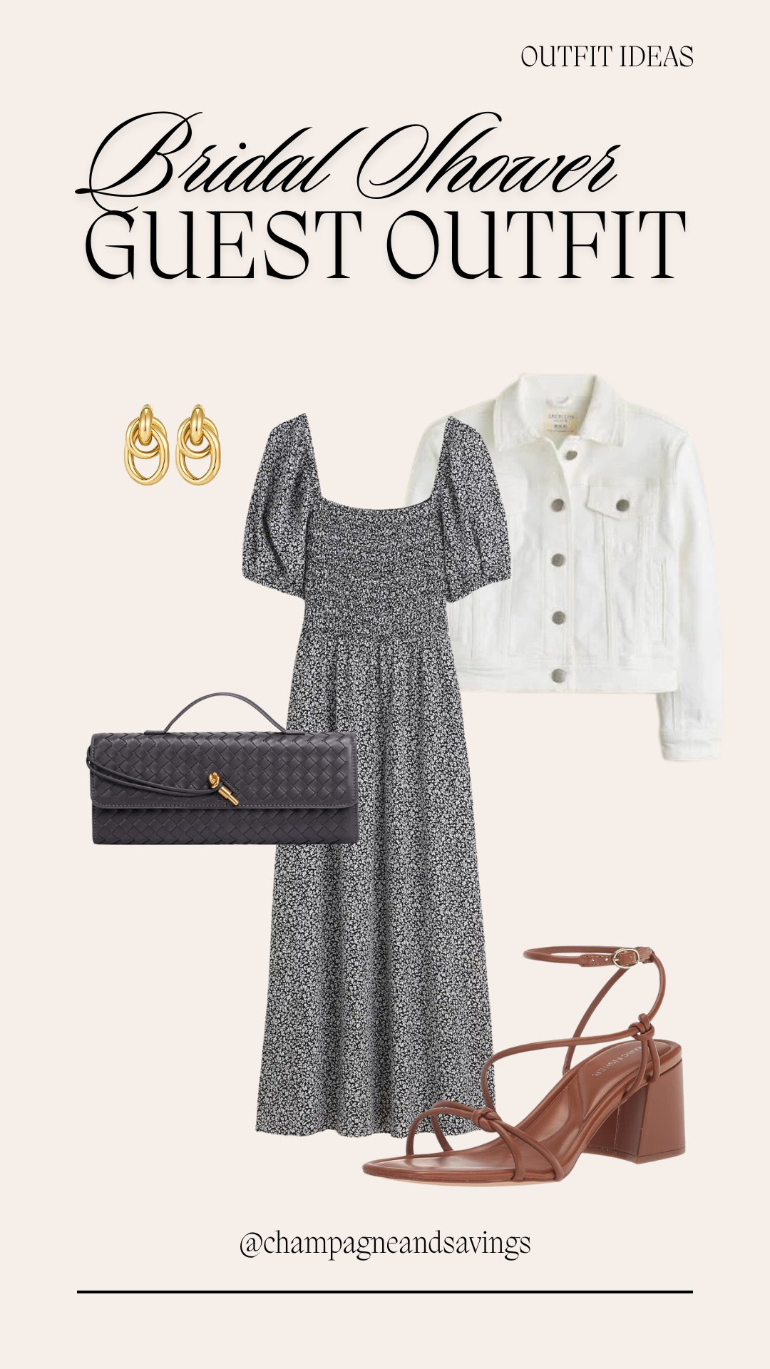 Bridal shower guest outfit 

#LTKFindsUnder100 #LTKWedding #LTKStyleTip