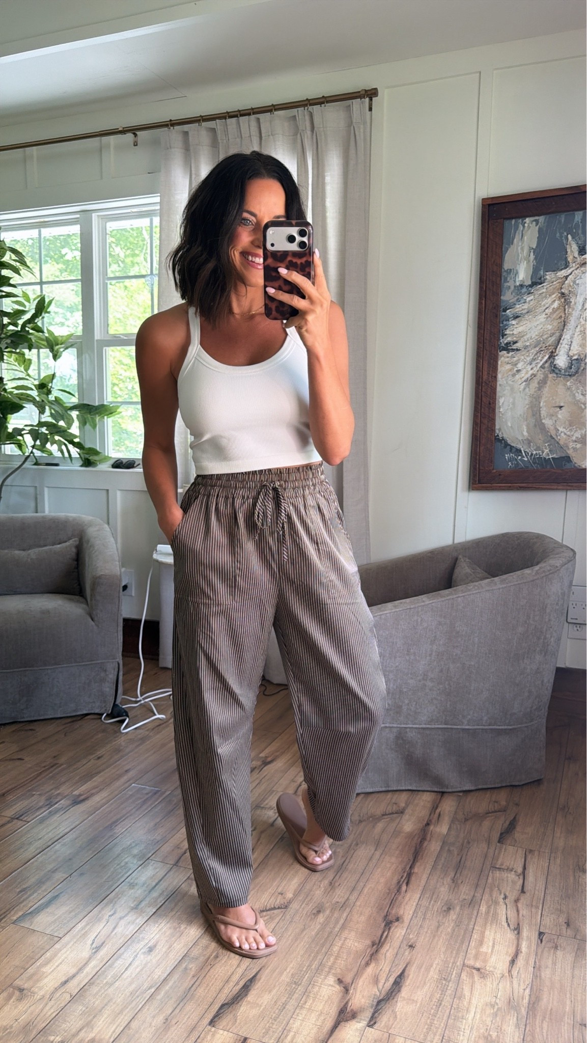 These Amazon pants are SO good 👏 lightweight, comfy, and easy to throw on with a basic tank. Wearing a small! #amazonfashion #amazonfinds #comfystyle #casualoutfit #summerstyle #affordablefashion #ootd #ltkstyle