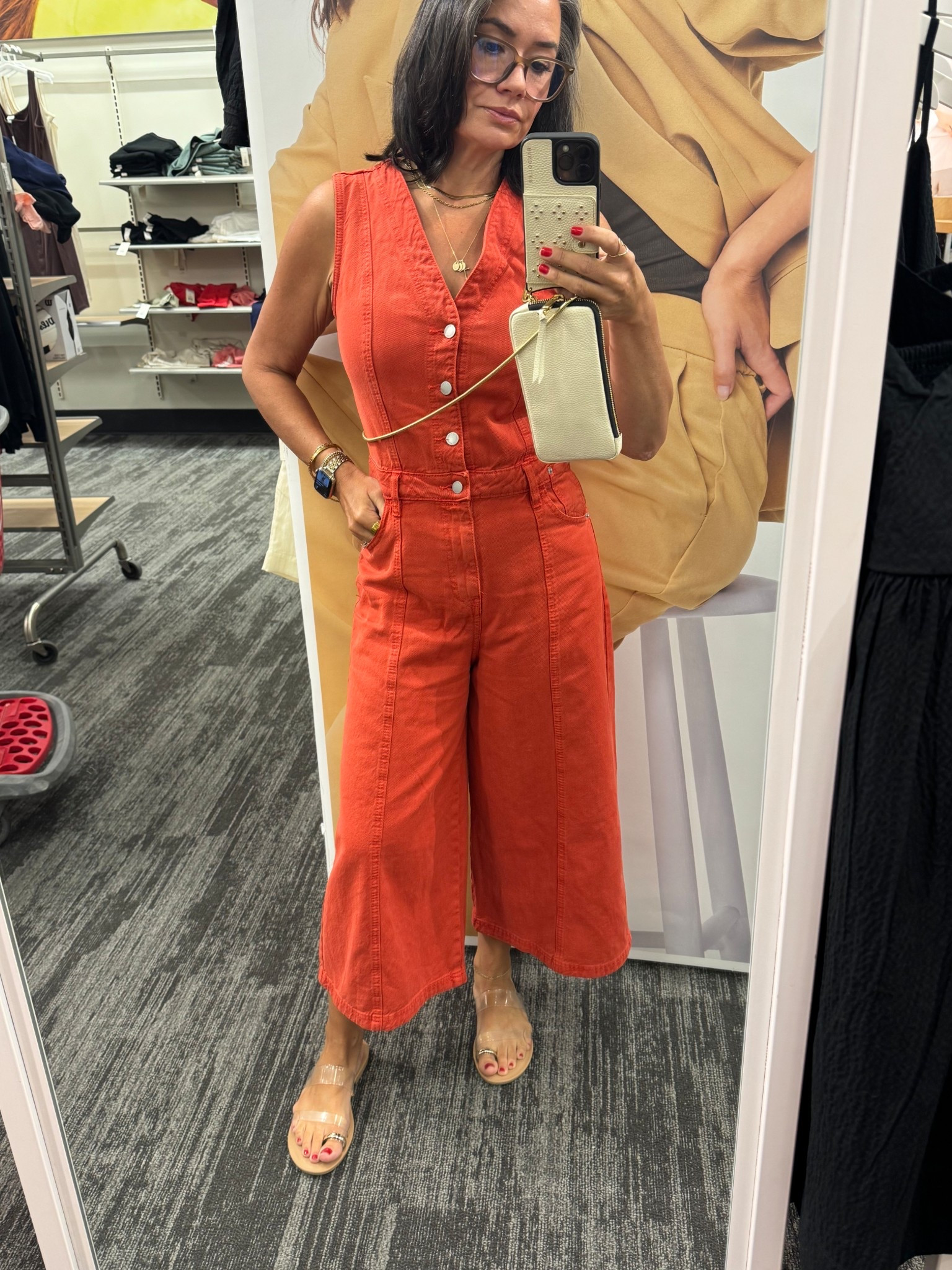 I got so many compliments on my outfit yesterday! Budget friendly, very flattering and totally comfortable! Jumpsuit only $28 today! 

#LTKFindsUnder50 #LTKShoeCrush #LTKOver40