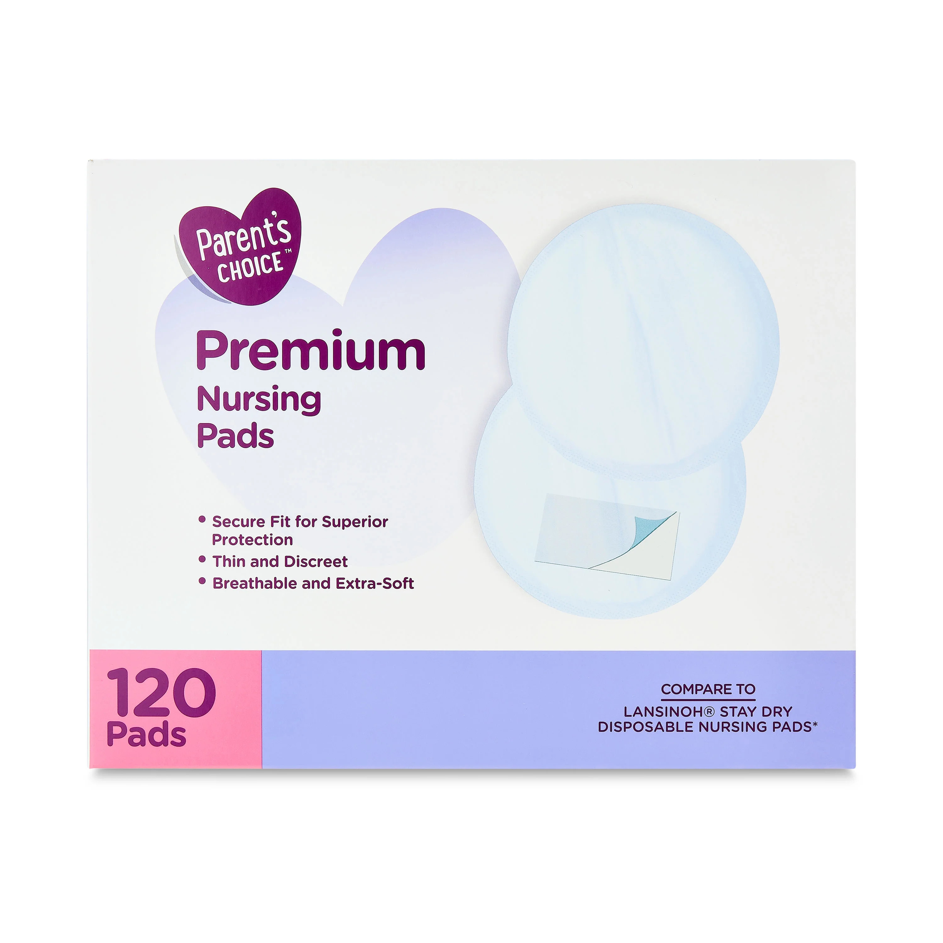 Parent’s Choice Premium Nursing Pads, 120 Count | Walmart (US)
