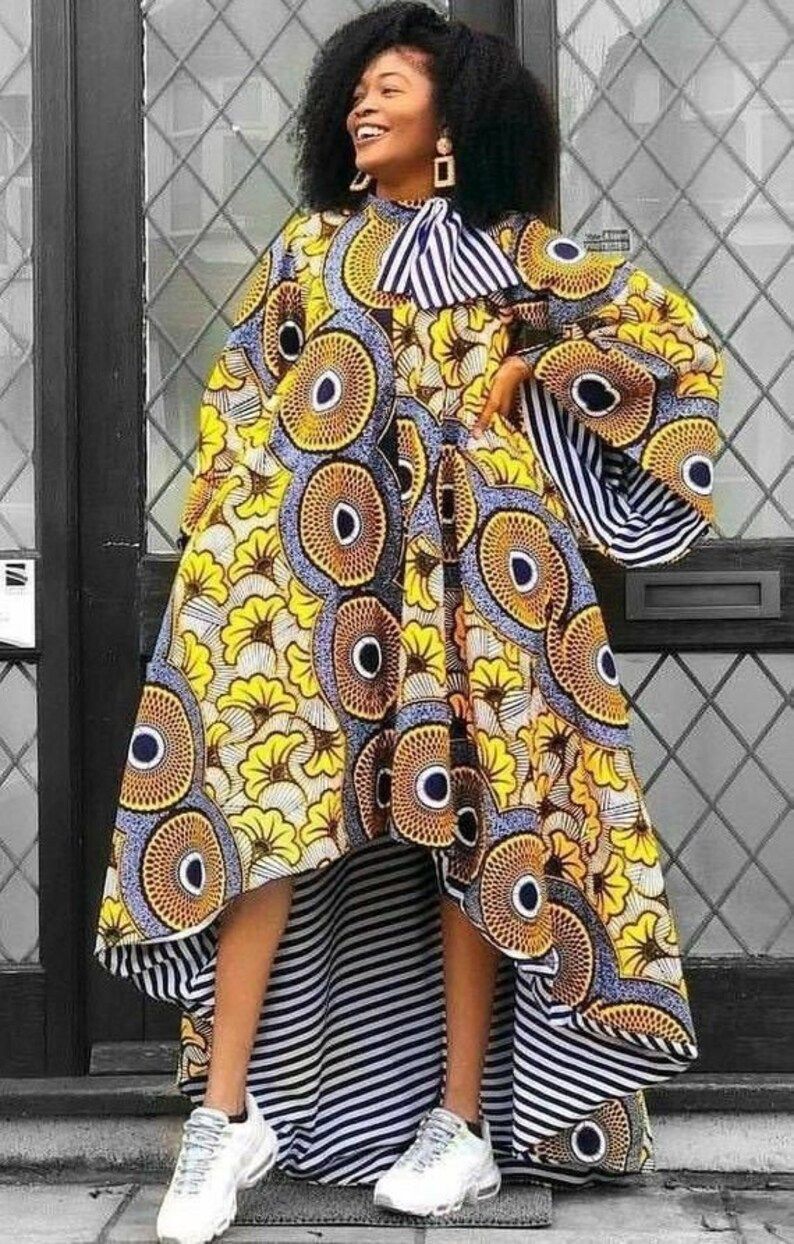 Ankara Maxi Dress for Women African Womens Clothing Ankara | Etsy | Etsy (US)