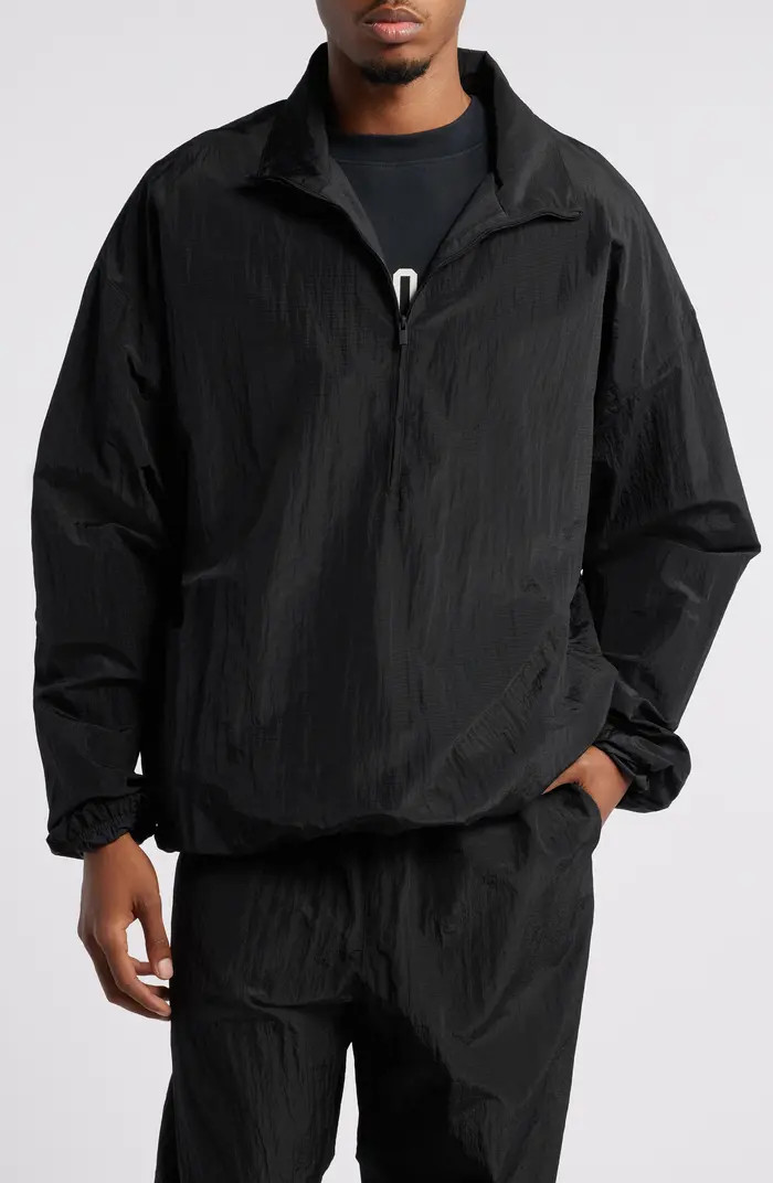 Gender Inclusive Ripstop Nylon Half Zip Pullover | Nordstrom