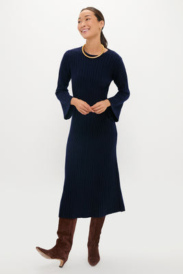 Wool Ribbed Knit Althea Maxi Dress | Tuckernuck (US)