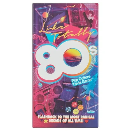 Like totally 80 s Pop Culture Trivia Game | Walmart (US)