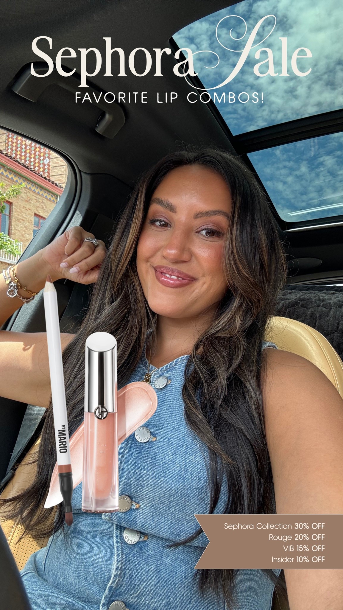 Fav lip combo alert | shop now during the @Sephora sale for up to 20% off

Liner: Makeup by Mario “spiced chai”
Gloss: Armani “7”

Natural makeup, lip combo ideas, natural lip look, Sephora sale 

#LTKgrwm #LTKSaleAlert #LTKBeauty