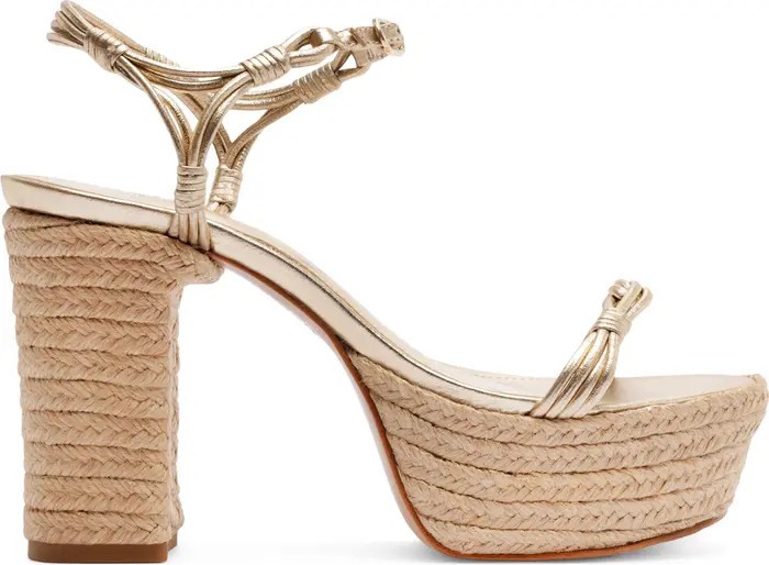 Schutz Nara Ankle Strap Platform Sandal (Women) | Nordstrom | Nordstrom