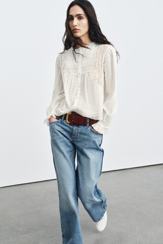 EMBROIDERED ZW COLLECTION SHIRT | Zara US