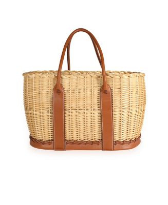 Garden Party Leather Straw/Raffia Handbag | Bloomingdale's (AU)