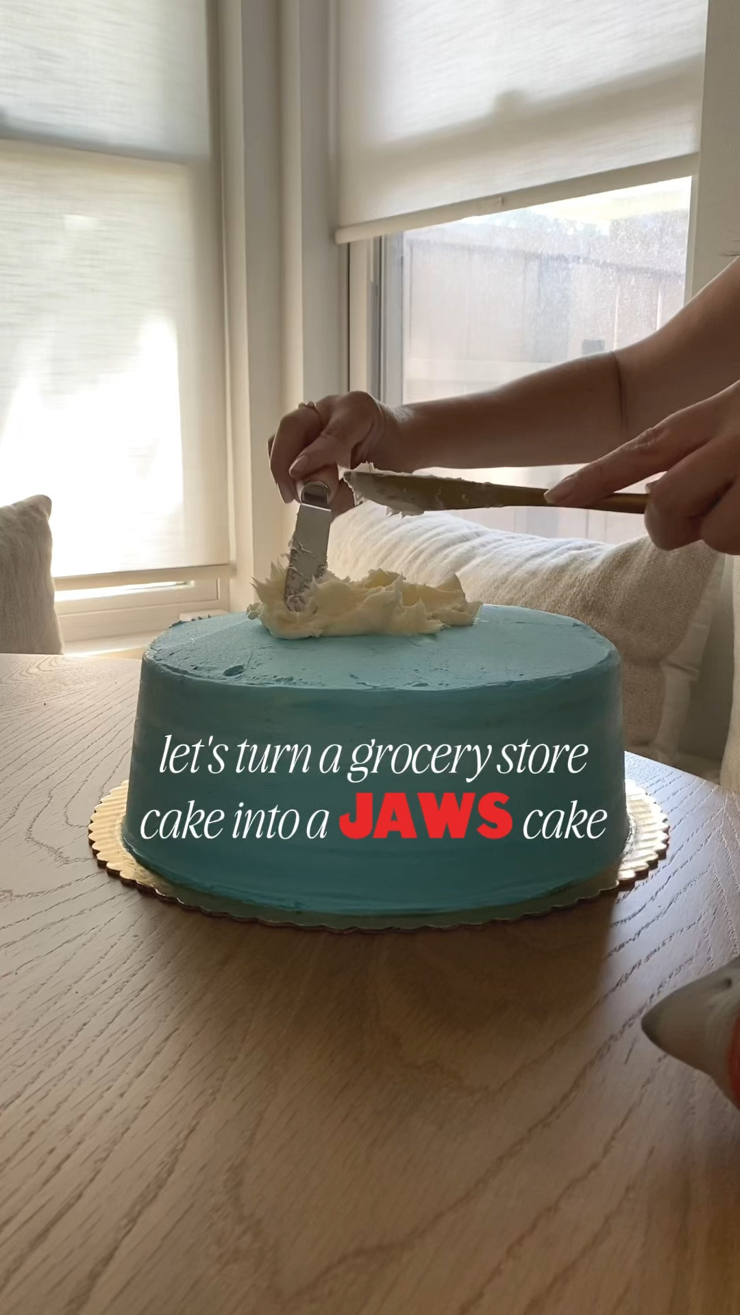 how i made a grocery store cake into a JAWS cake too scary to eat lol

#LTKmomlife #LTKstorytime
