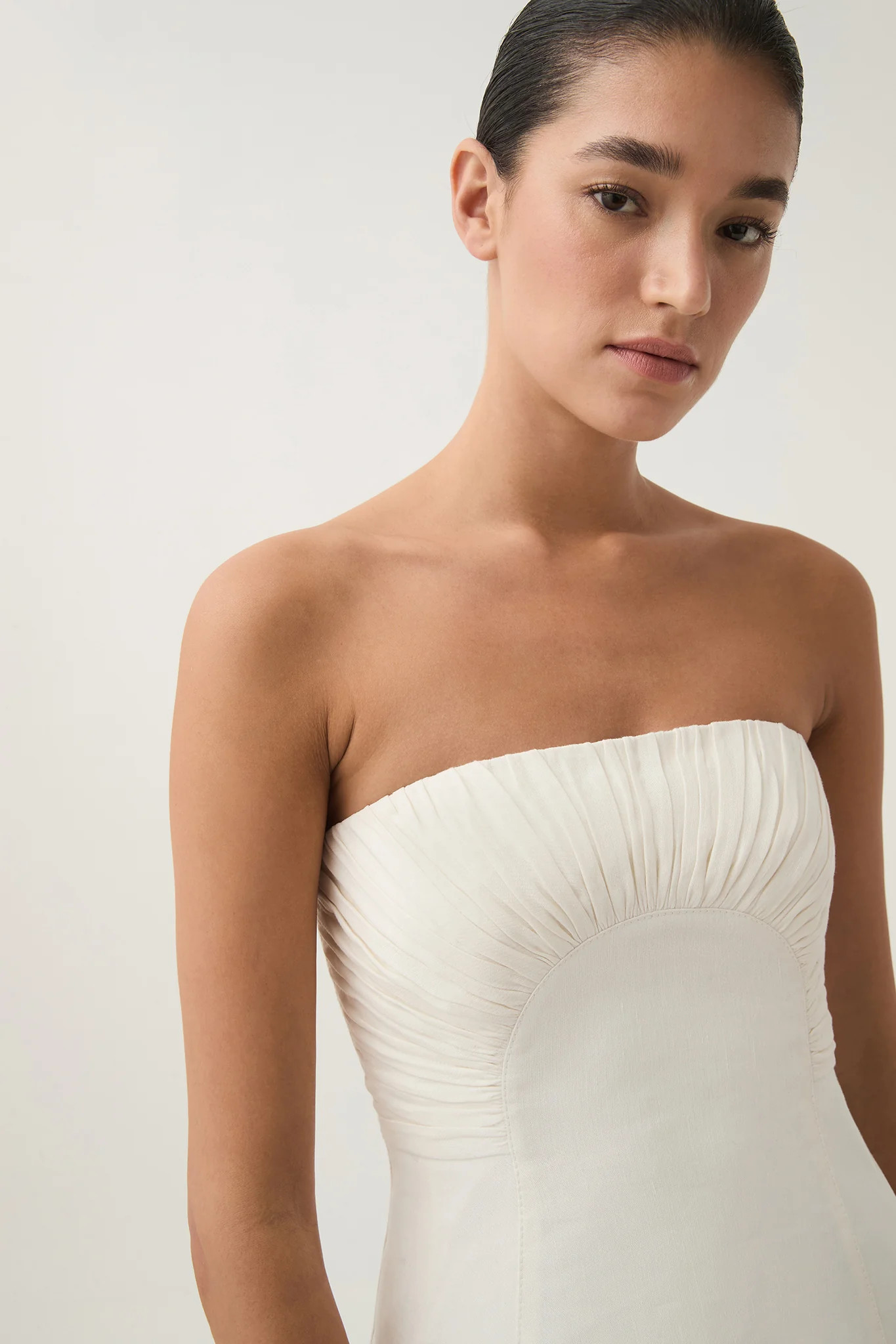Oriel Ruched Bustier
  
    $228.00
    $325.00
  
      
      Buy now from $57.00 per fortnight | aje. (Australia)