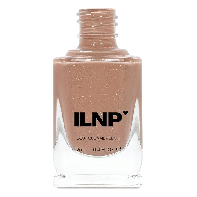 ILNP Portfolio - Soft Camel Neutral Nude Nail Polish, Subtle Holographic, Chip Resistant, 7-Free,... | Amazon (US)