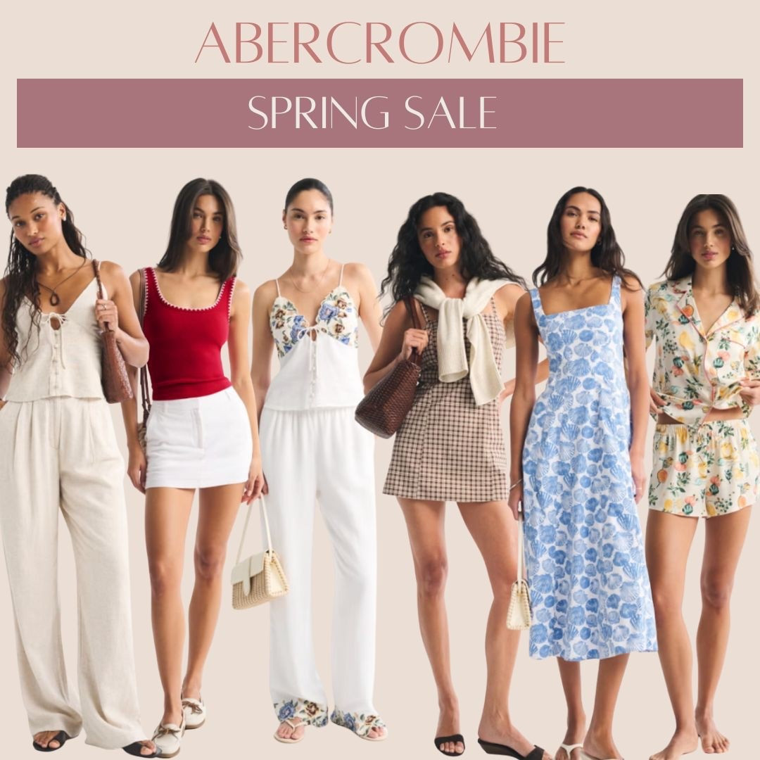 Abercrombie Spring Sale favorites! Code AFLTK gets 25% off through the app! #dress #sets #springsale #vacationlooks #beachoutfit 

#LTKTravel #LTKootd #LTKSpringSale