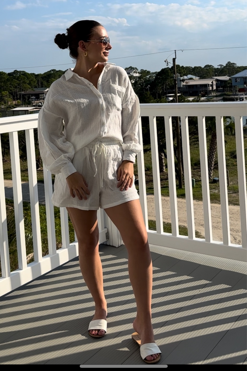 Dippin’ Daisy’s White Linen Set #ootd

#LTKunder100 #LTKFind #LTKunder50