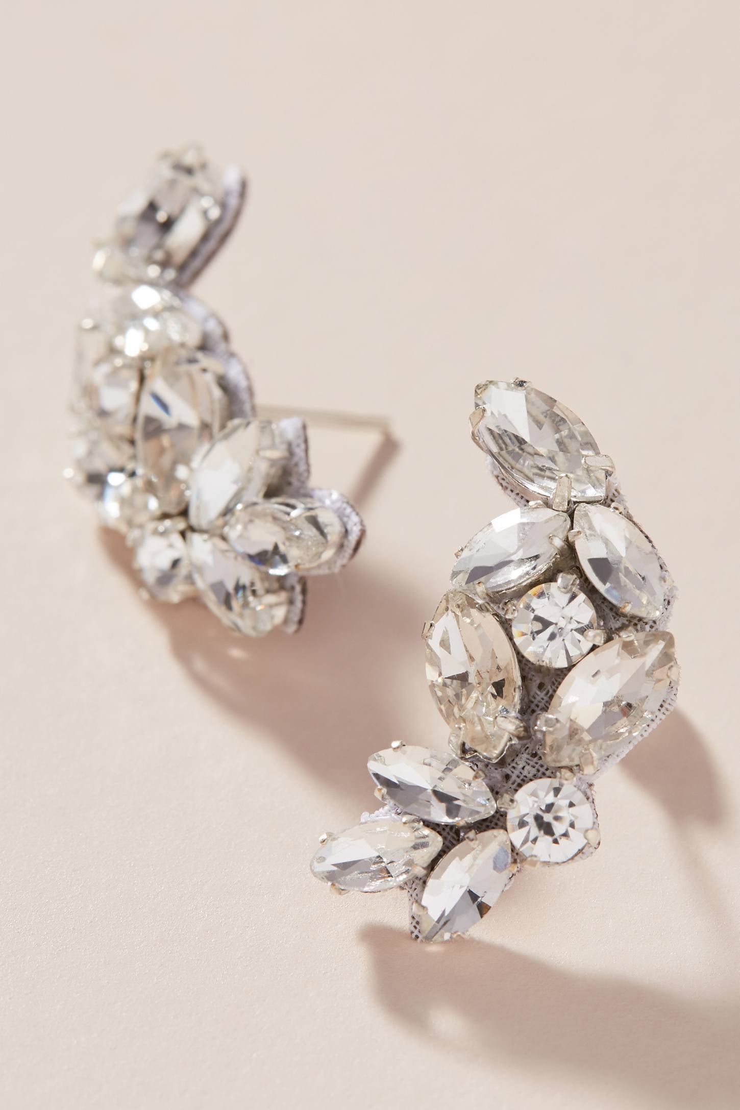 Deepa Sparkle Crawler Earrings | Anthropologie (US)