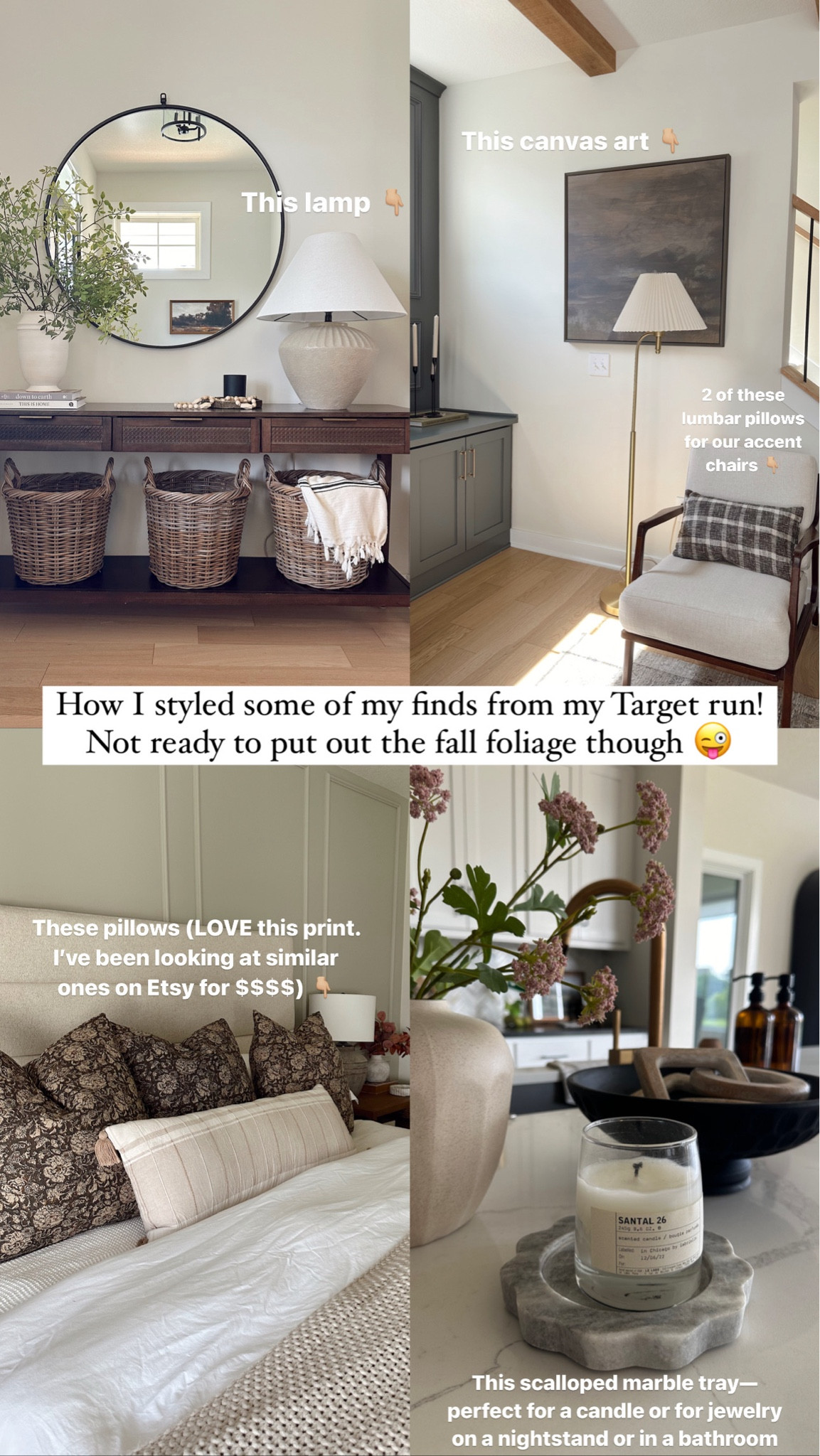 New Target home finds styled in my home! The new Threshold x Studio McGee line is gold!

#LTKFindsUnder100 #LTKStyleTip #LTKHome