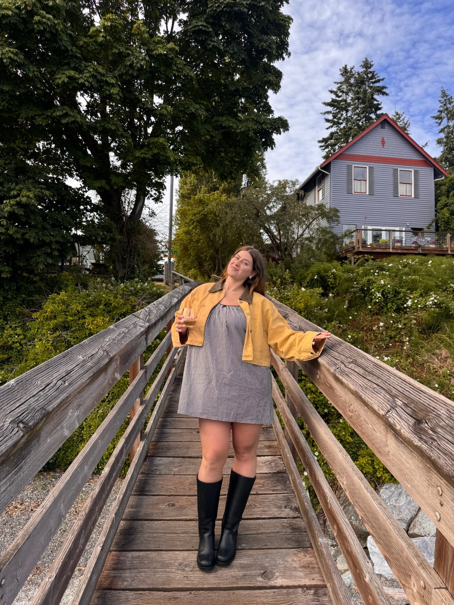 OOTN in the PNW🌊
Dress is the Julia Dress from Doen

#LTKStyleTip #LTKShoeCrush #LTKMidsize