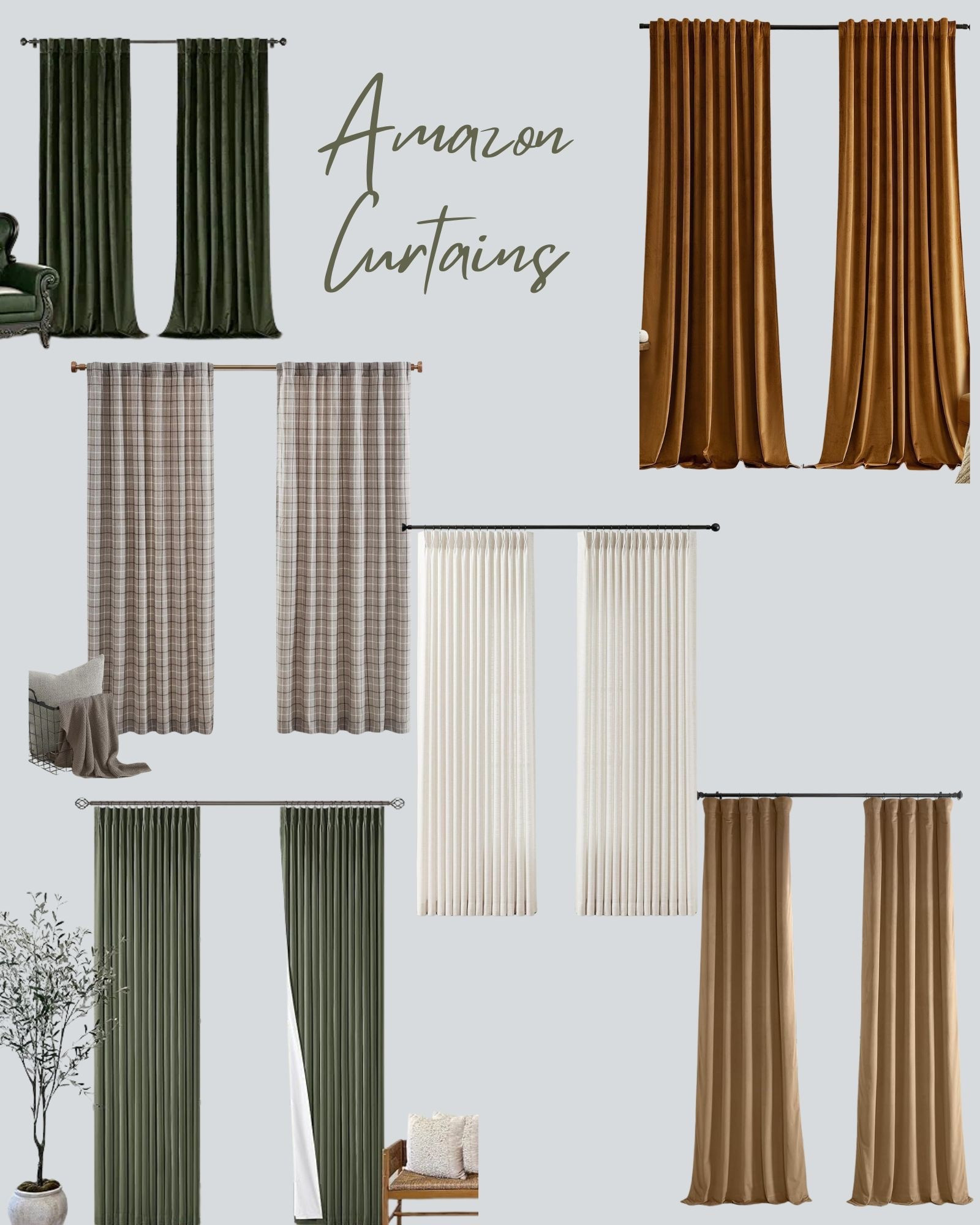 Some of my favorite Amazon curtains are on sale for amazing prices this weekend!!! Now is the best time to upgrade those window treatments 🤎

#LTKHome #LTKCyberWeek