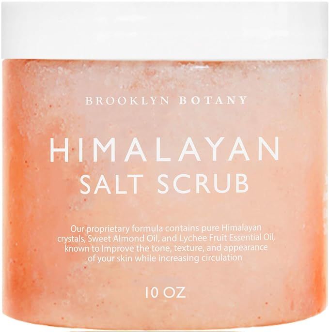 Brooklyn Botany Himalayan Salt Body Scrub - Moisturizing and Exfoliating Body, Face, Hand, Foot S... | Amazon (US)