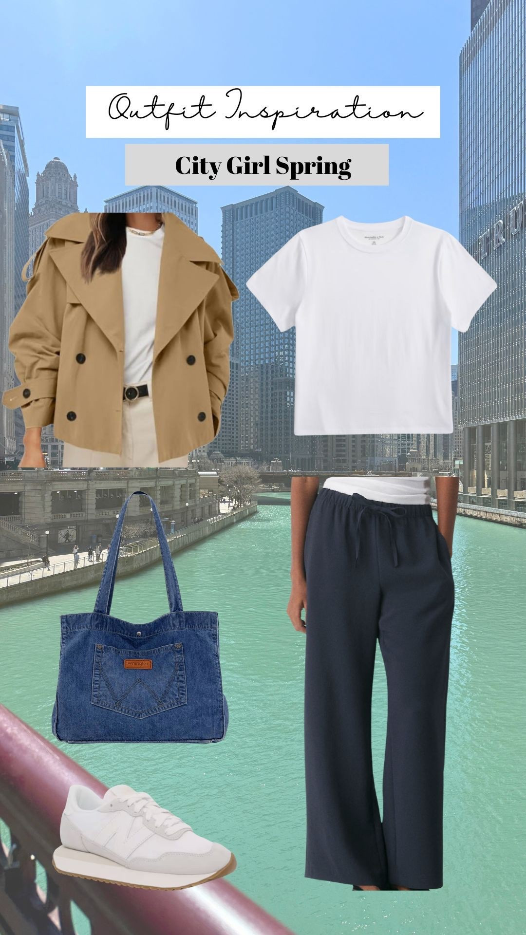 Chicago outfit of the day. No wrinkle elastic waist pants. Wearing xs short. Favorite white tee not see through @Aritzia 

#LTKPetite #LTKSaleAlert