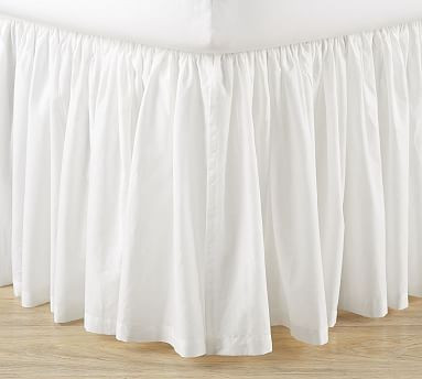 Voile Cotton Bed Skirt | Pottery Barn (US)