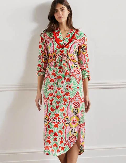 Trim Detail Kaftan Maxi Dress | Boden (US)