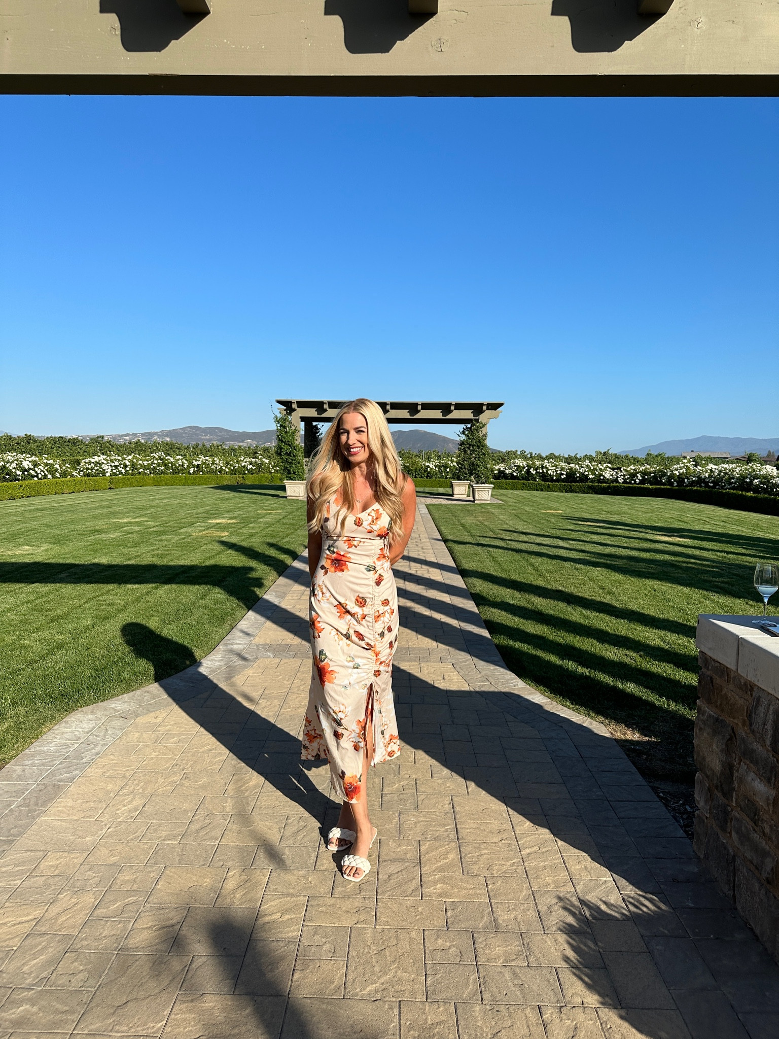 Fall dress! This dress is a perfect summer to fall dress. A perfect option for a winery outfit or wedding guest dress. I’m wearing a size small (5’3” , 115 pounds for reference). 

Fall dress
Winery outfit
Fall wedding 
Wedding guest dress
Wedding outfit 
Floral dress
Vacation dress 

#LTKwedding #LTKfindsunder50 #LTKtravel