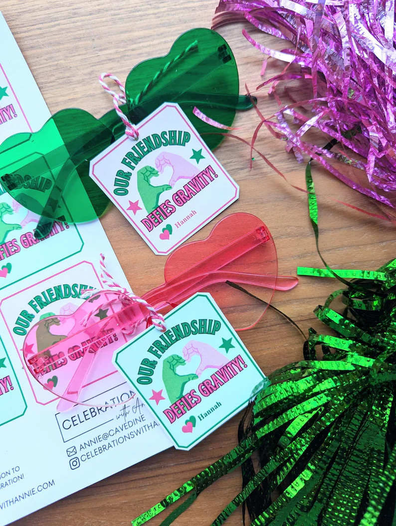 PRINTABLE Our Friendship Defies Gravity Valentines, Class Valentines, Personalized Valentines, No... | Etsy (US)