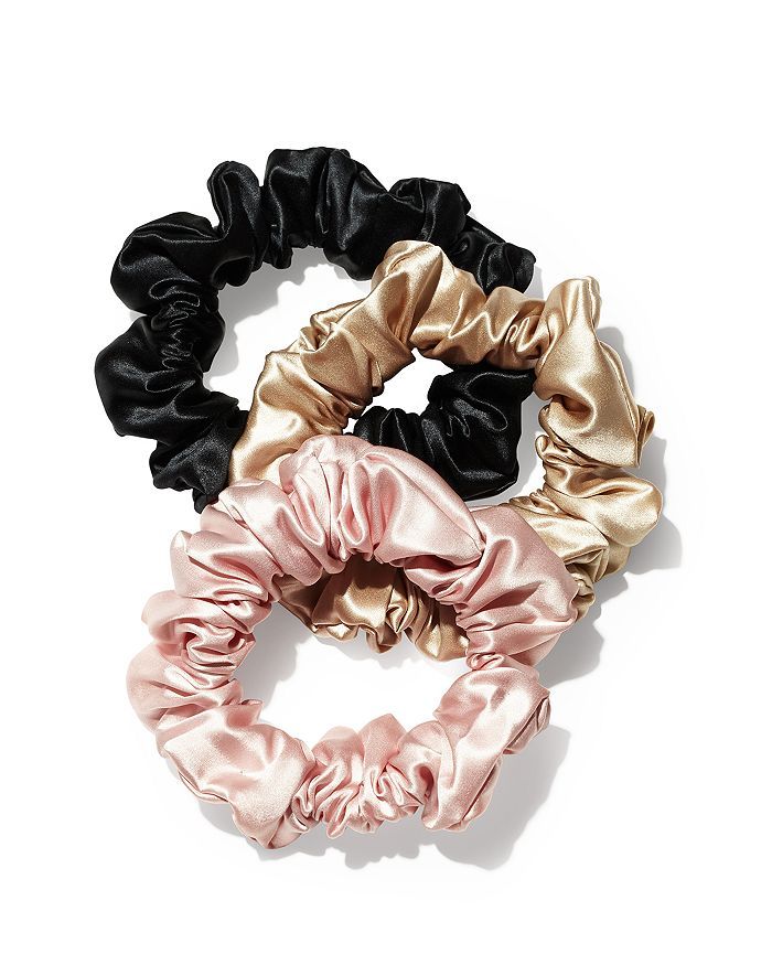 Pure Silk 3-Pack Large Scrunchies | Bloomingdale's (US)