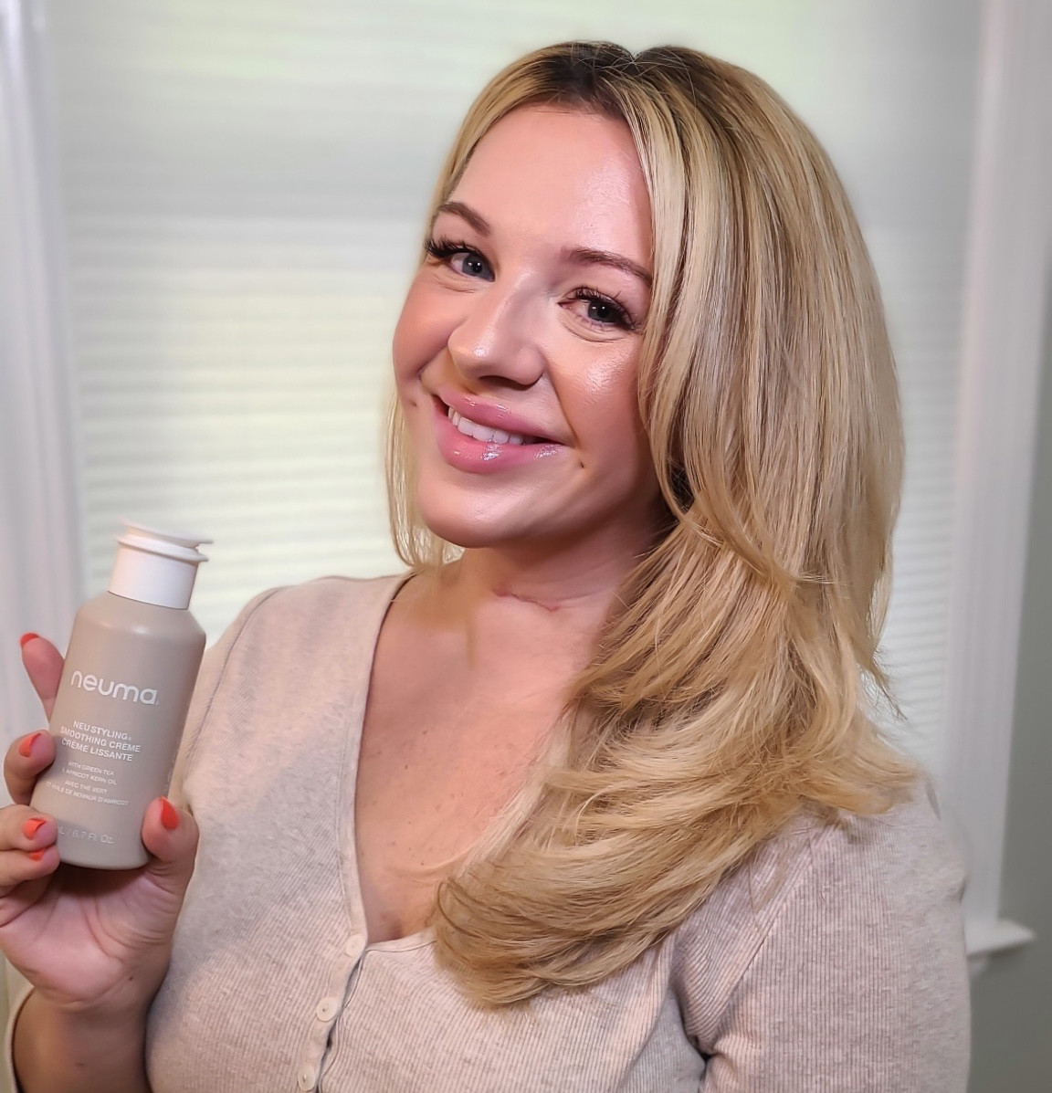 The Neuma Neustyling smoothing crème has been a game changer for my blowouts! I have curly, frizzy hair but with this product I’ve been able to blow dry my hair with ease. It’s left feeling smooth & silky. I love a product that has humidity resistance too, that always helps my hair look freshly done for days. 

#LTKbeauty