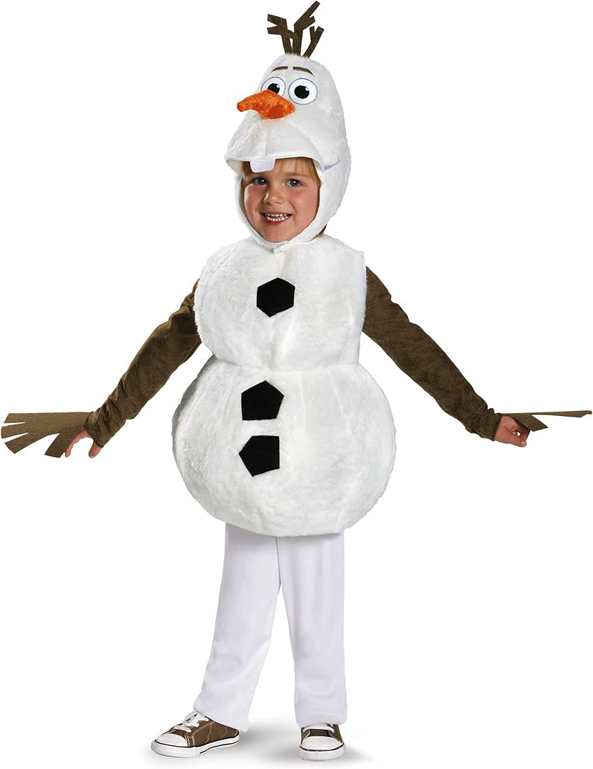 Disguise Baby's Disney Frozen Olaf Deluxe Toddler Costume | Amazon (US)
