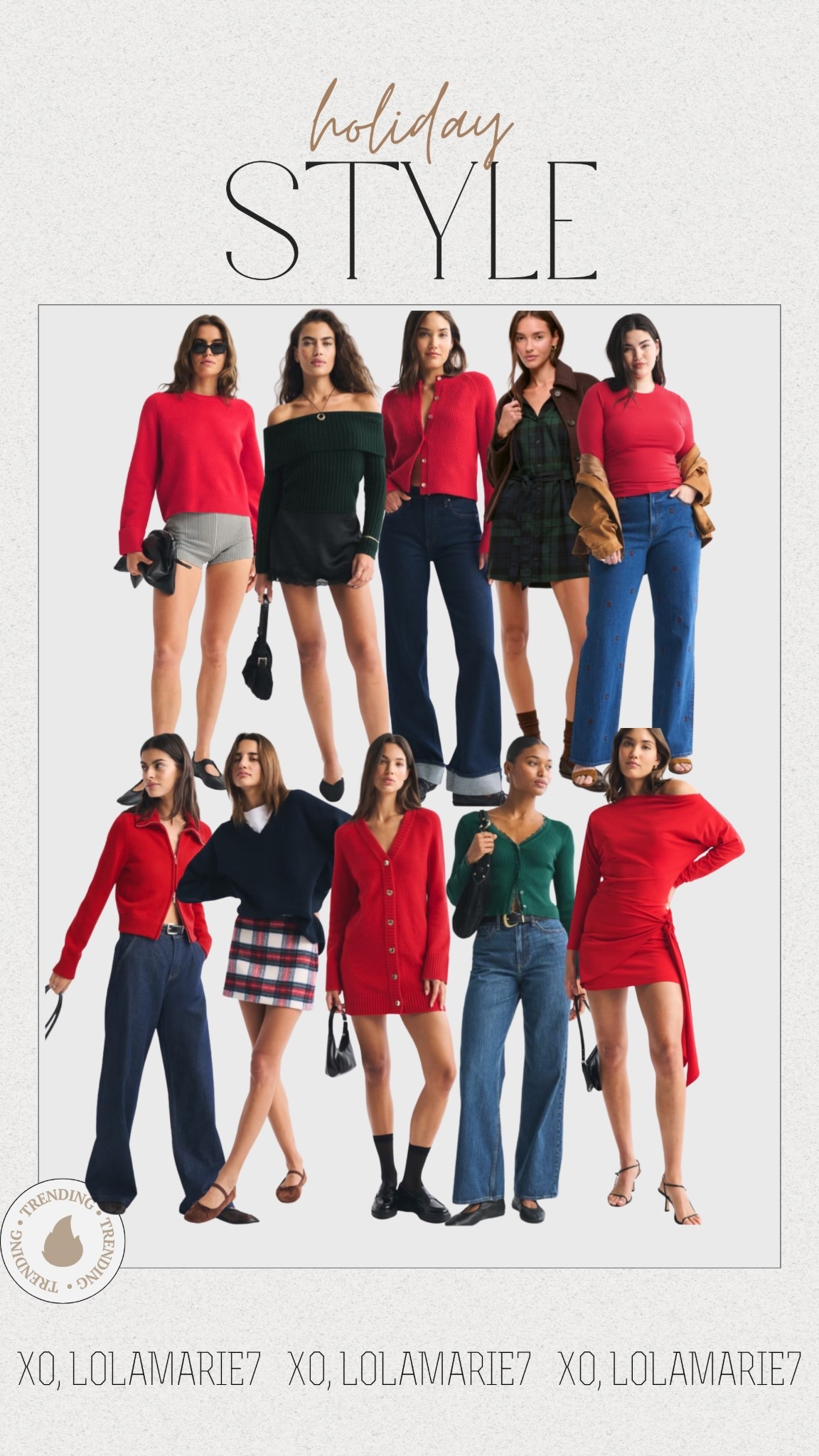 Holiday Style 

#holidaystylefinds #christmascardoutfit #christmasstyle

#LTKHoliday #LTKootd #LTKGiftGuide