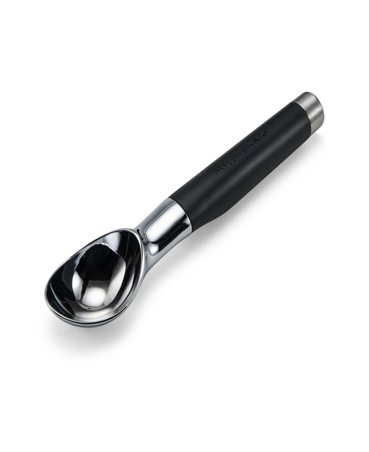 KitchenAid Gourmet Ice Cream Scoop, One Size - Onyx Black | Macy's