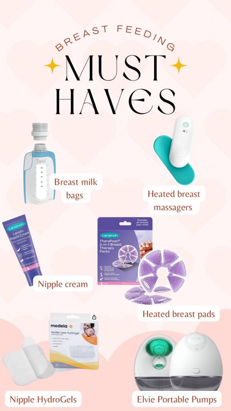 These are my breastfeeding/pumping essentials. If you’re new to breastfeeding or are sore these items come in so handy. 

#LTKbaby