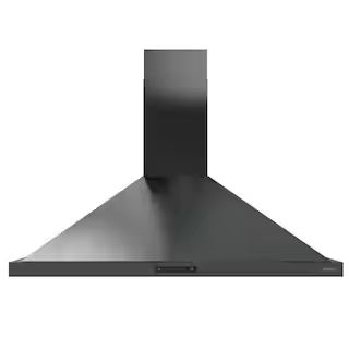 Zephyr Ombra 36 in. 600 CFM Convertible Wall Mount Range Hood in Black Stainless Steel-ZOM-E36BBS... | The Home Depot